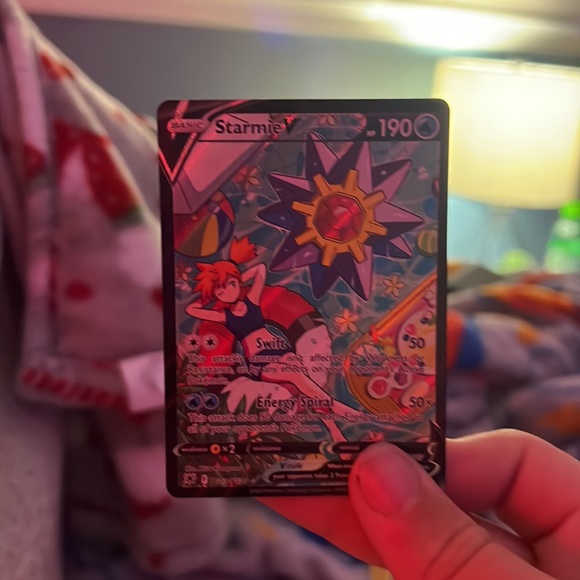 pokemon card starmie v holo rare - Picture 2 of 2